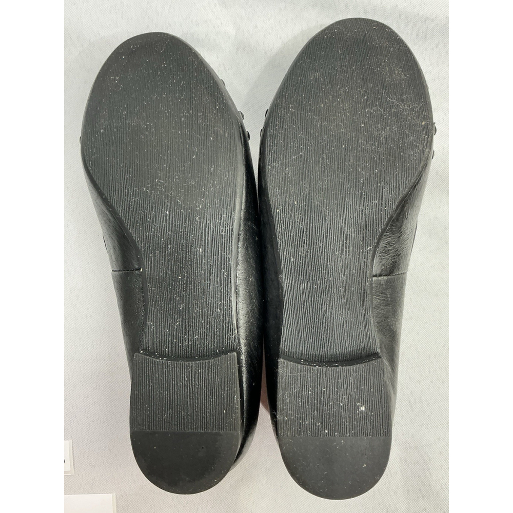 Womans Steve Madden Henri Slip On Flat Loafer 8 M Black Stud Accents - Picture 6 of 7